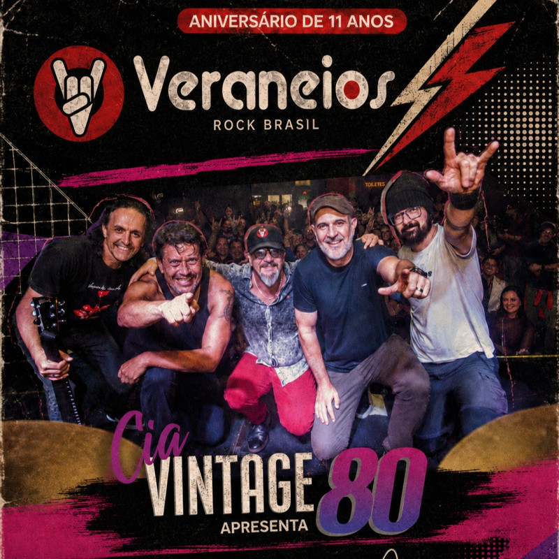 Divulgação: VERANEIOS 11 ANOS (+ CIA VINTAGE)